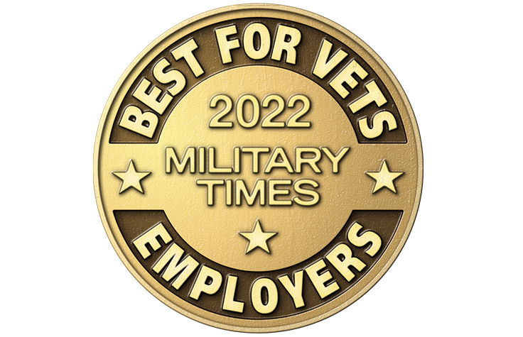 2022 Military Times - Best for Vets Employers