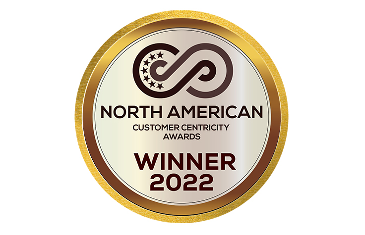 North American Customer Centricity Awards - Winner 2022