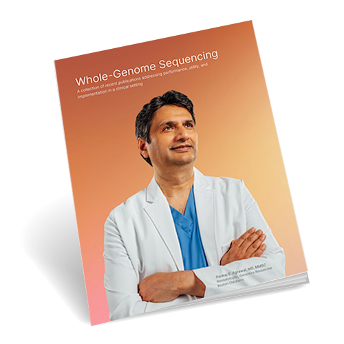 cover image clinical whole-genome sequencing booklet
