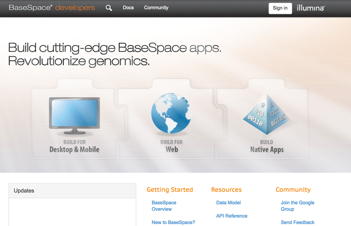 BaseSpace Sequence Hub